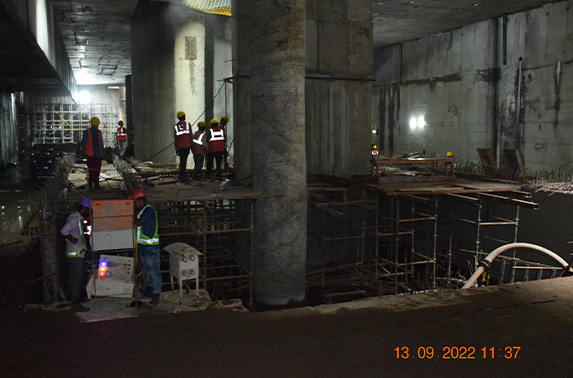 Platform Area Reinforcement